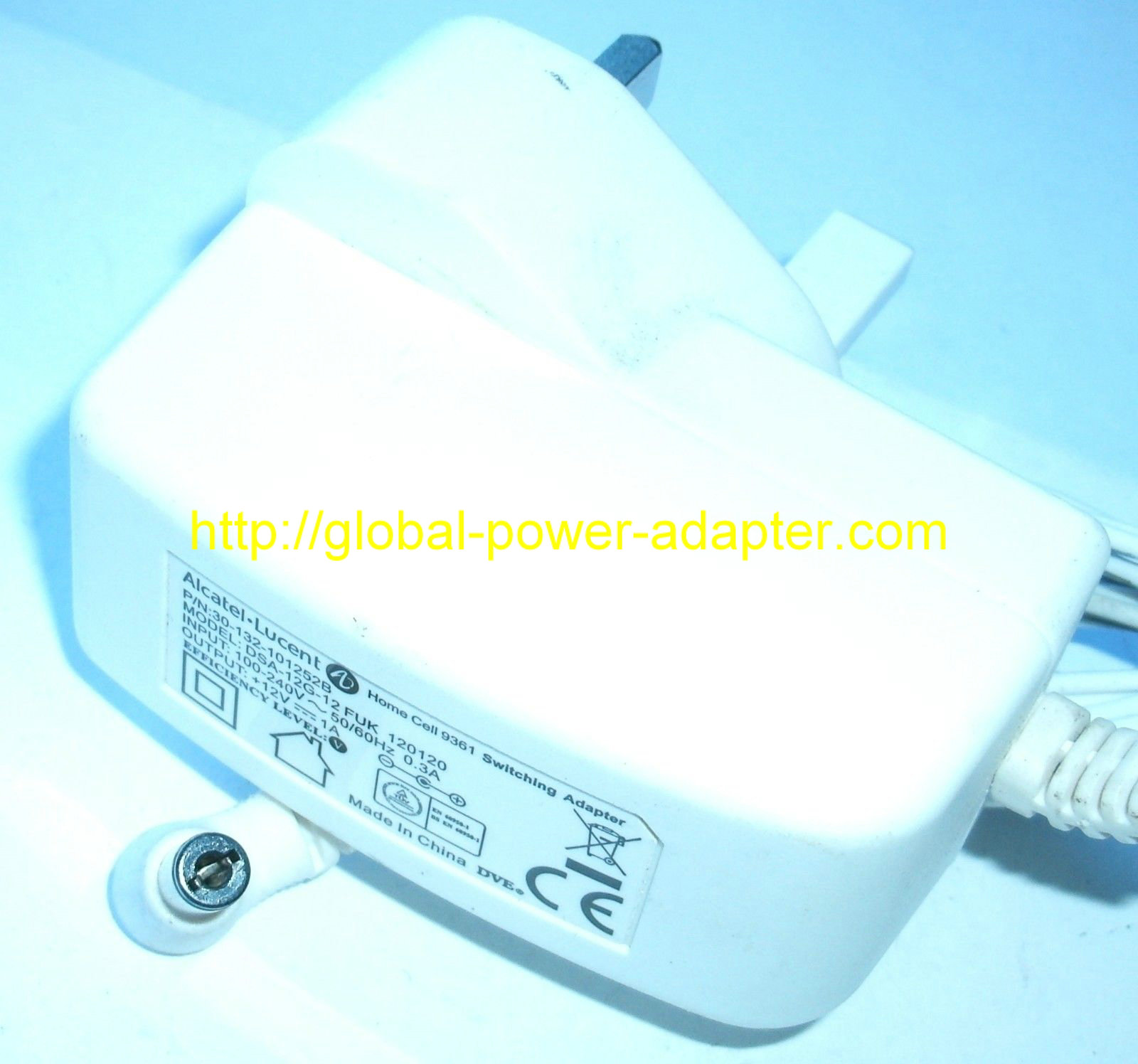 *Brand NEW* 12V 1.0A 30-132-101252B AC/DC ADAPTER ALCATEL LUCENT DSA-12G-12 FUK 120120 POWER SUPPLY *Brand NEW* 12V 1.0A 30-132-101252B AC/DC ADAPTER ALCATEL LUCENT DSA-12G-12 FUK 120120 POWER SUPPLY